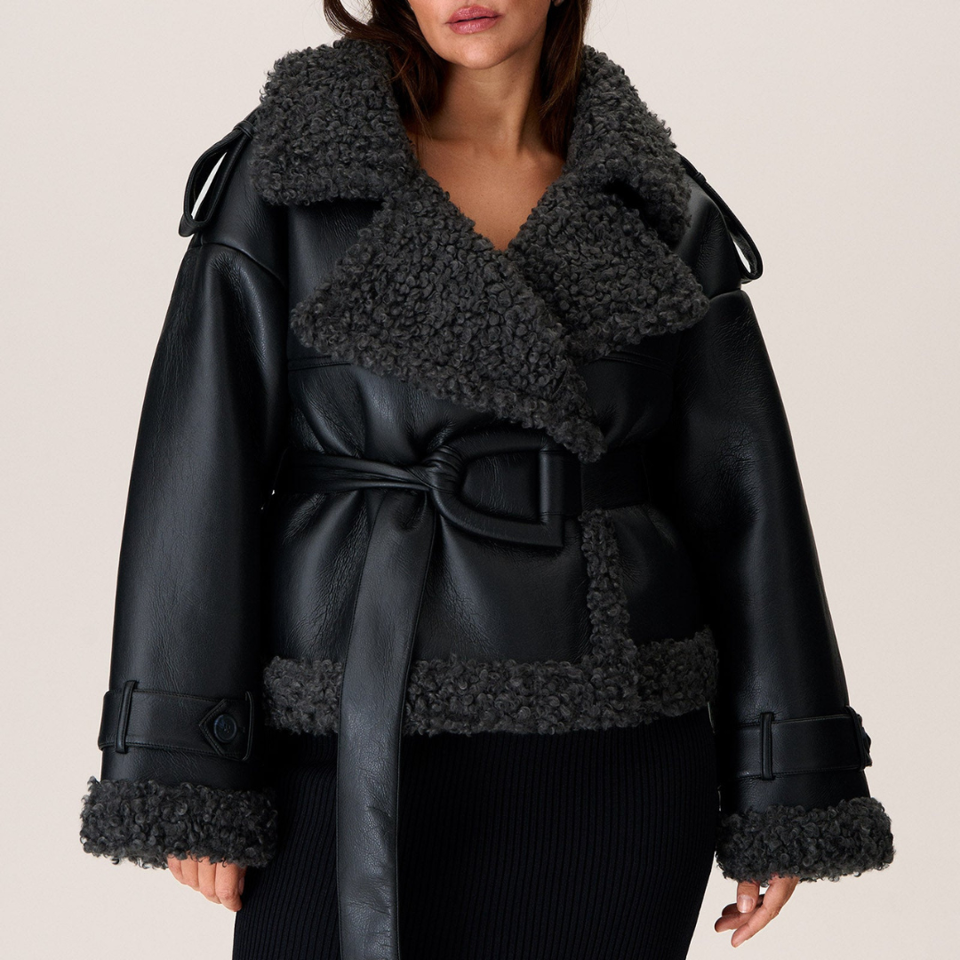 Tara Shearling Jacket – Bold Refined