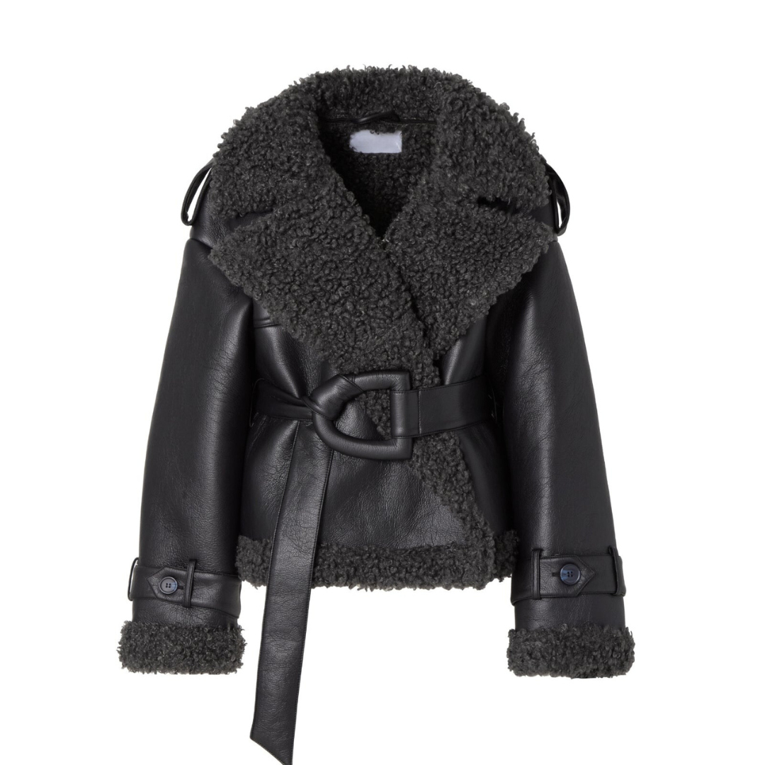 Tara Shearling Jacket – Bold Refined