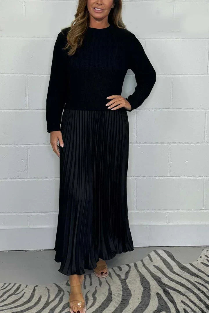 Claire | Elegant 2-in-1 Sweater Dress