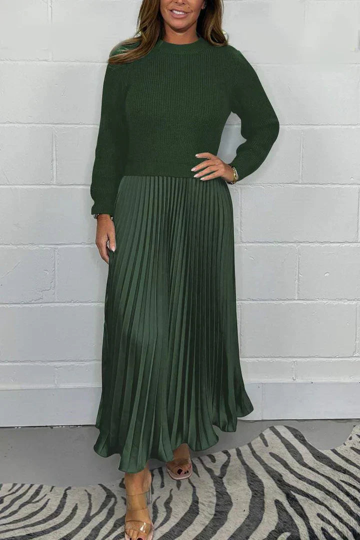 Claire | Elegant 2-in-1 Sweater Dress