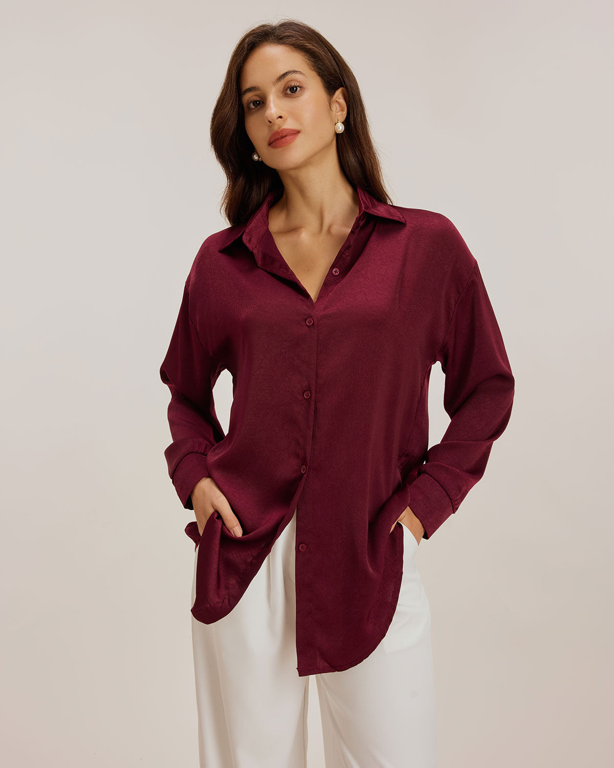 Élise Blouse – Soft Elegance