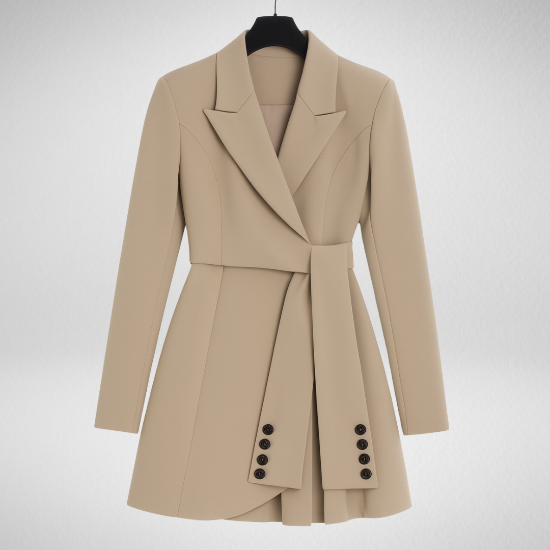 Róisín Blazer Dress – Timeless Polished