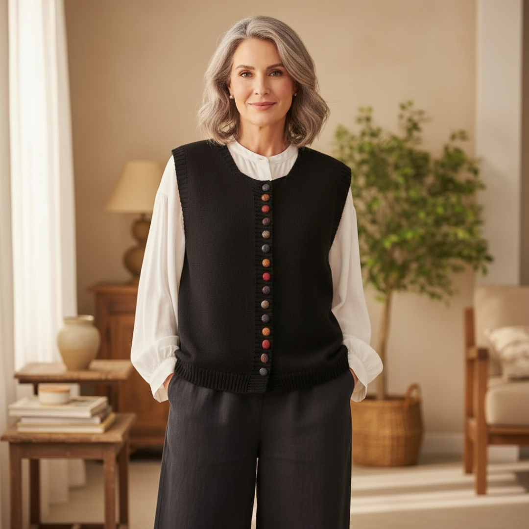 Alannah Knit Vest – Gentle Heritage