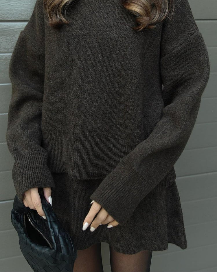 Eabha Knit Set – Autumn Poised